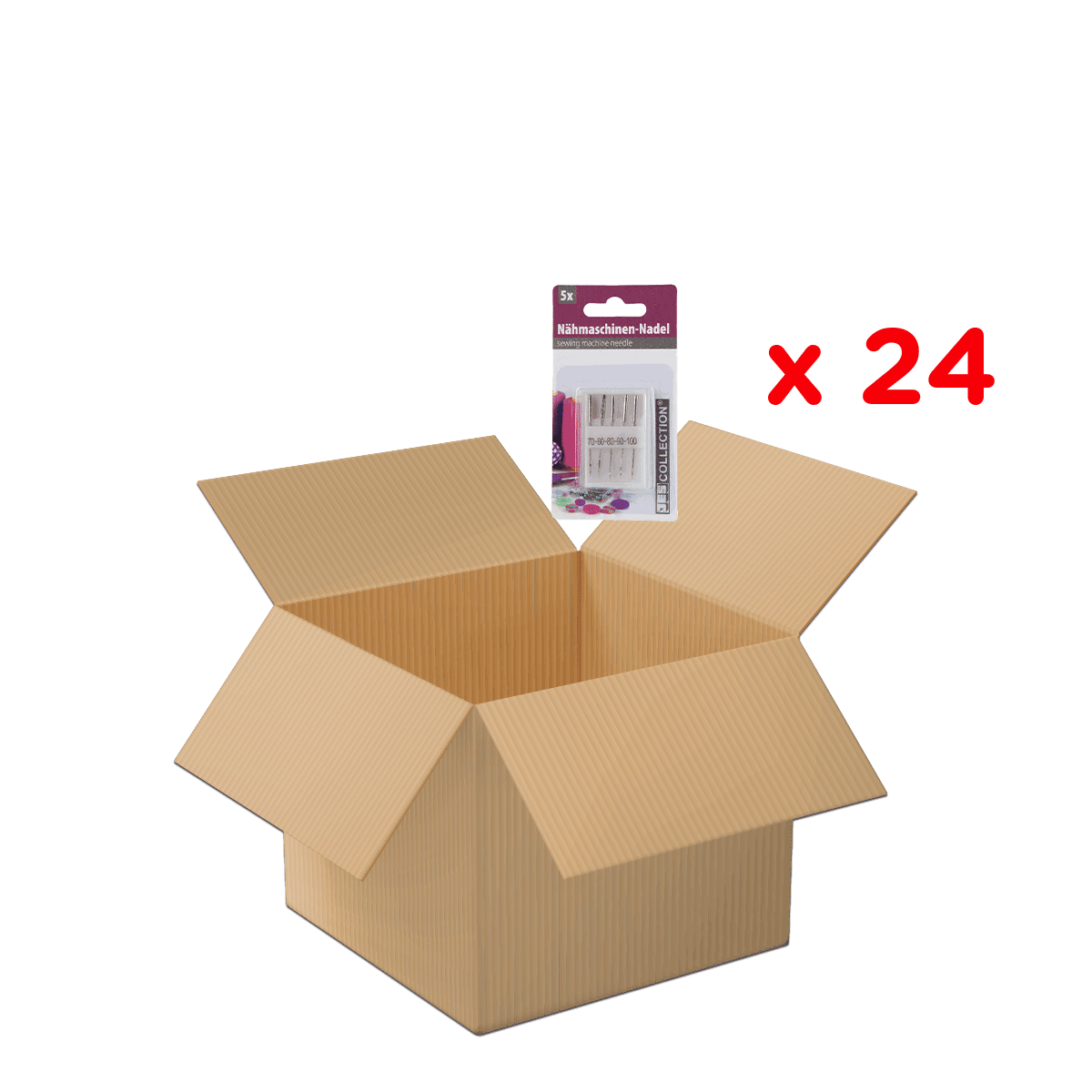 Kartonbox, offene Box, Verpackungsbox, Wellpappbox, Versandbox, box, Karton, offene Box, Verpackung, 24 Stück, Kartonschachtel, Kartonbox, Umzugskarton, Lagerbox, Bündeloption