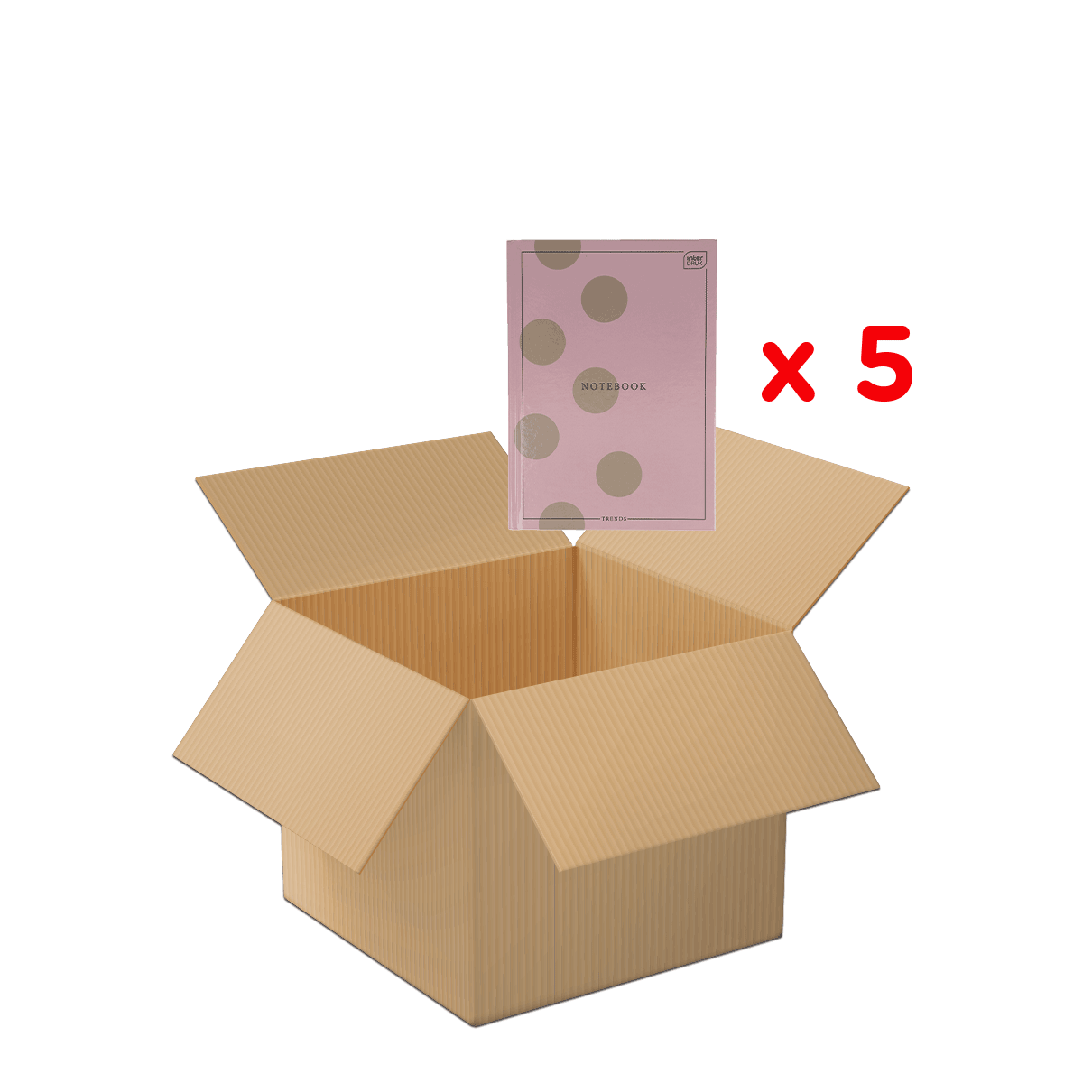 notebook, pink, polka-dots, dots, box, notizblock, notizheft, block-notebook, papier, notebook, pink, polka-dots, packaging, box (open)