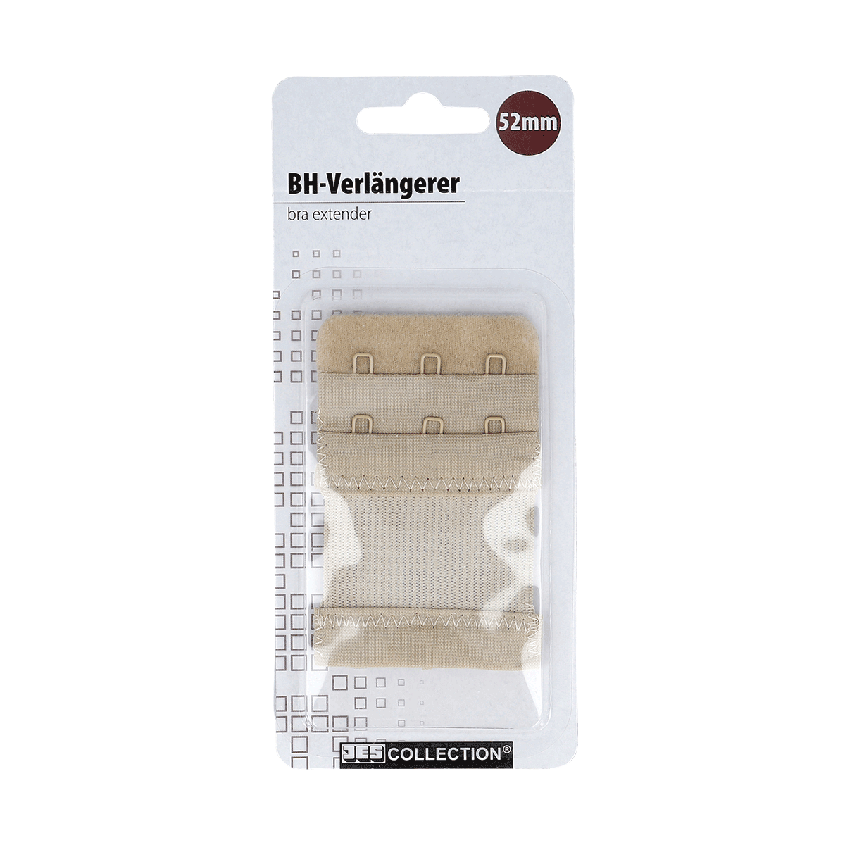 BH-Verlängerer, 52mm, beige, Ziernähte, Haken-Schlaufen, BH-Verlängerer, BH-Extender, 52mm, Verlängerung, BH-Zubehör, BH-Verlängerer, Brustvergrößerung?, Bra extender, Gürtel?, Kleiderweiterung?
