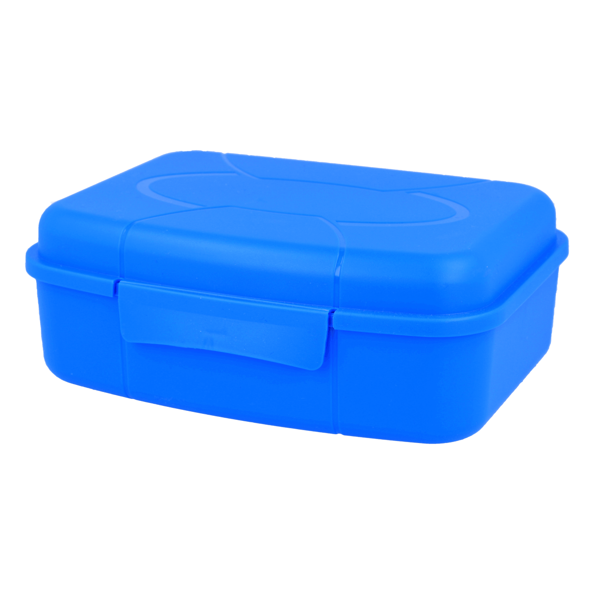 Lunchbox, Plastik, Blau, Rechteckig, Behälter, Edelstahl-Lunchbox, blauer Behälter, rechteckige Lunchbox, Lunchbox, Schnappdeckel, Brotdose, Lunchbox, Kunststoff, Blau, Klappdeckel