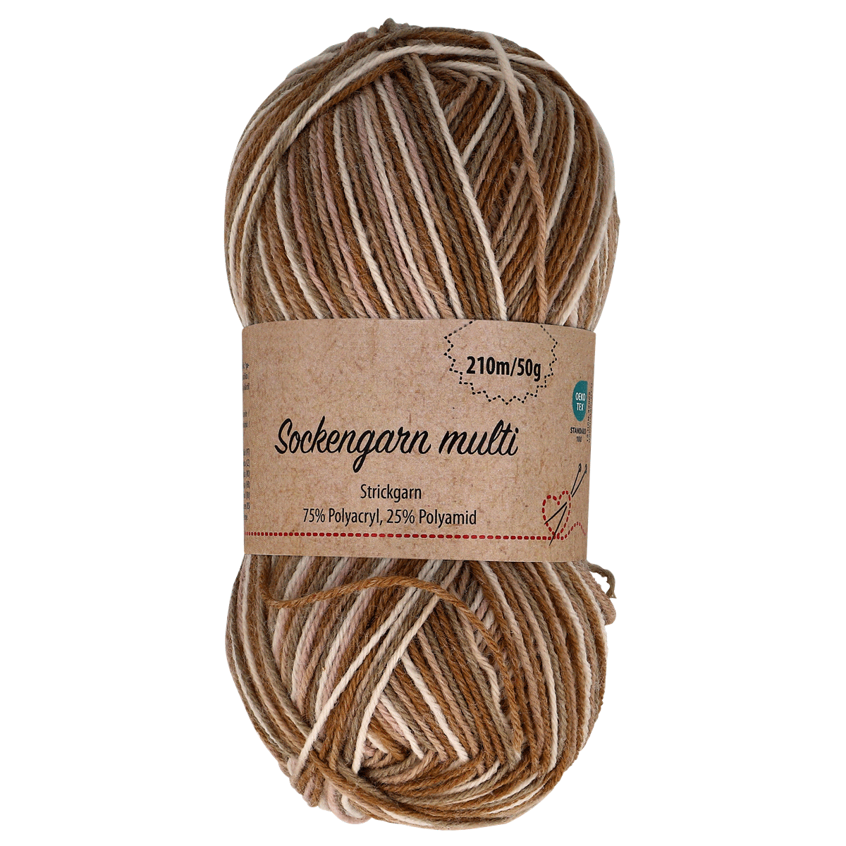 Sockenwolle, Multicolor, Strickgarn, 75% Polyacryl, 25% Polyamid, Sockenwolle, Mehrfarbig, Strickgarn, 75% Polyacryl, 25% Polyamid, Sockenwolle, Strickgarn, Mehrfarbig, 75% Polyacryl, 25% Polyamid