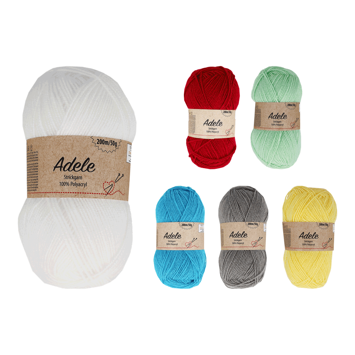 Wolle, Strickgarn, Polyacryl, weiß, verschiedene Farben, Wolle, Strickgarn, Polyacryl, Samtige Garn, Mehrfarbig, Wolle, Strickgarn, 100% Polyacryl, Mehrfarbig, Garnknäuel