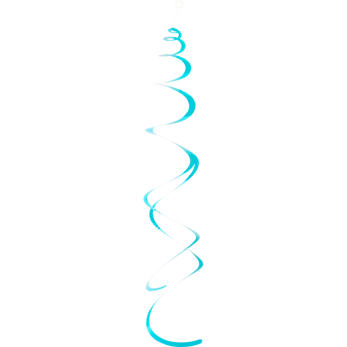 spiral, Schleife, Luftschweif, Deko, Blau, Spirale, Konfetti, Dekoration, Aufhängung, Türkis, Spirale, Girlandenanhänger, Wanddeko, Ballonspirale, Dekoration