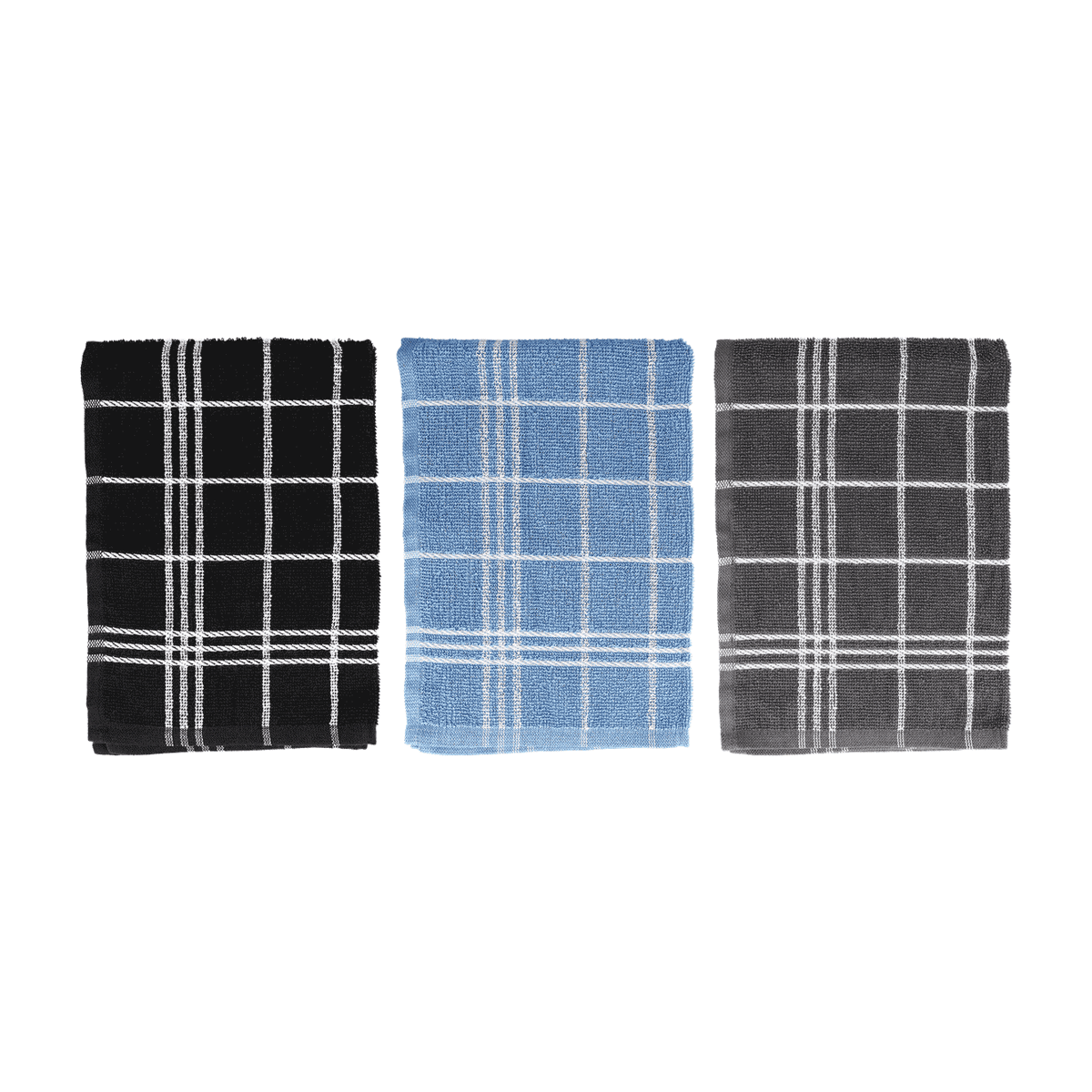 Handtücher, Karomuster, Checkered, Badezimmer, Baumwolle, Handtuch, Tuch, Pl̈aid, Check, Frottee, Handtücher, Karomuster, Prüfplatte?, blaues Handtuch, Tafel?