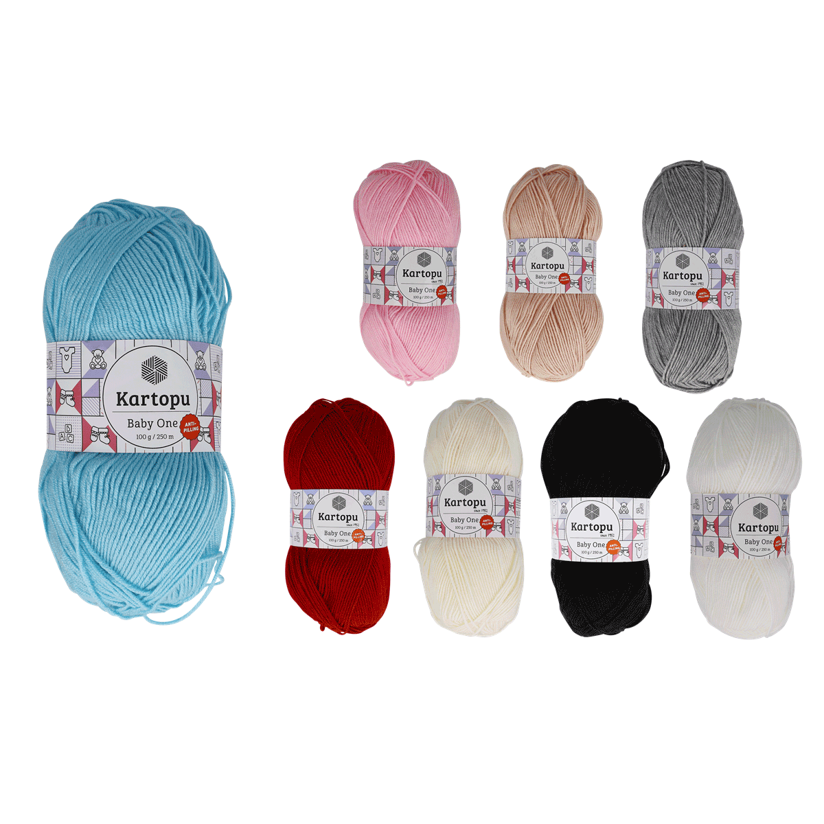 Strickgarn, Babygarn, Knäuel, Wolle, Garnset, Wolle, Strickgarn, Baby Garze, Knäul, Rundstrickgarn, Wolle, Strickgarn, Babywolle, Garnknäuel, Deckende Farben