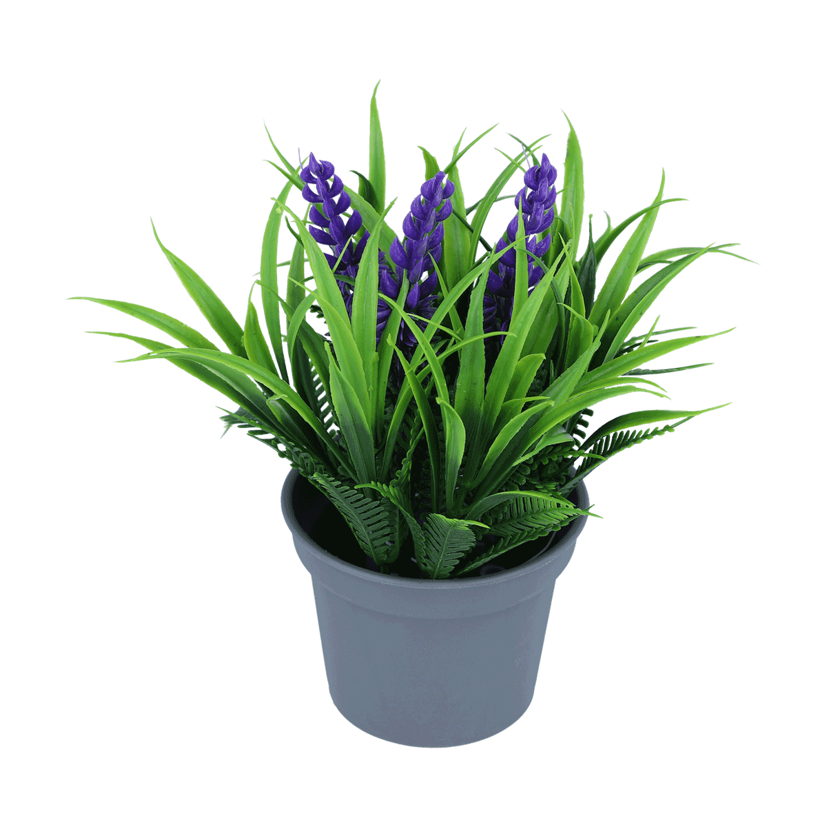 Kunstpflanze, Lavendel-Look, Topfpflanze, grüne Blätter, lila Blüten, Kunstpflanze, Lavendel-Look, grünes Laub, gefälschte Pflanze, Topfpflanze, pflanze, Topfpflanze, lila blüten, grüne Blätter, Kunstpflanze