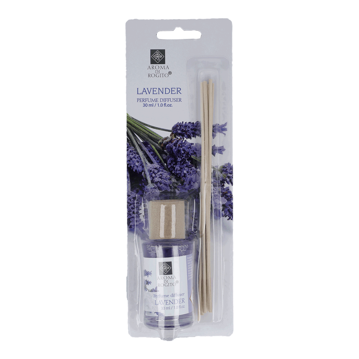 lavendel, Parfum Diffusor, Ried Diffuser, ätherisches Öl, Flasche, Lavendel, Duftdiffusor, Diffuser-Set, Raschelstangen, 30 ml Flasche, Lavendel, Duftdiffusor, Reed-Stäbchen, ätherisches Öl, Flasche