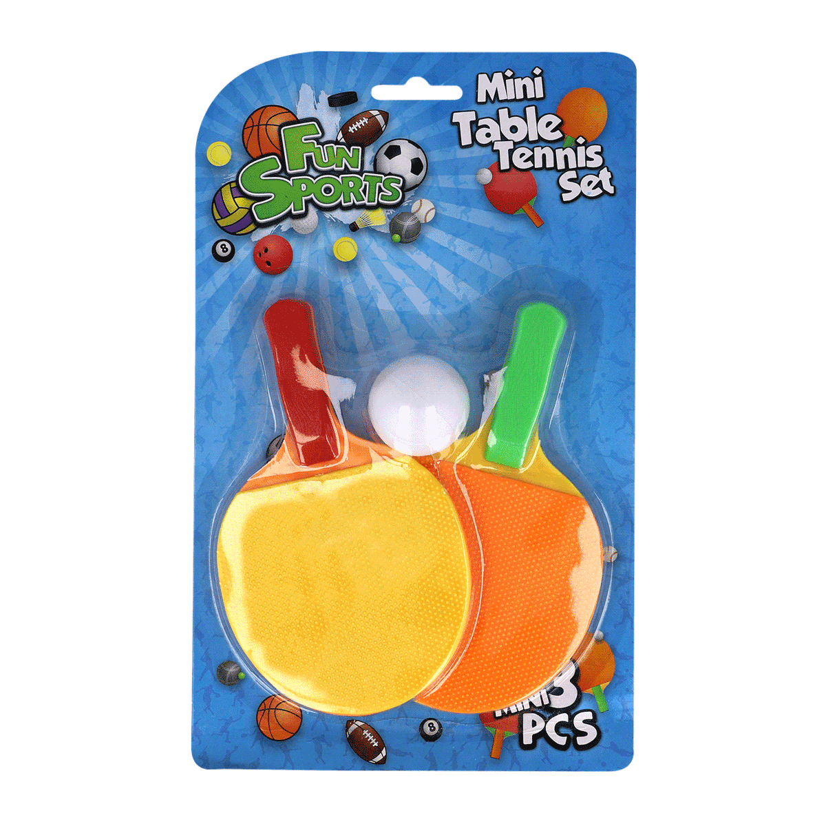 Mini-Tischtennis-Set, Tischtennis-Schläger, Tischtennis-Bälle, Gummi-Schläger, buntes Set, Tischtennis-Set, Tischtennis-Schläger, Bälle, Mini-Set, Fächer-Handle, Tischtennis-Set, Taschentennis, Tischtennis-Schläger, Ball, Netzset