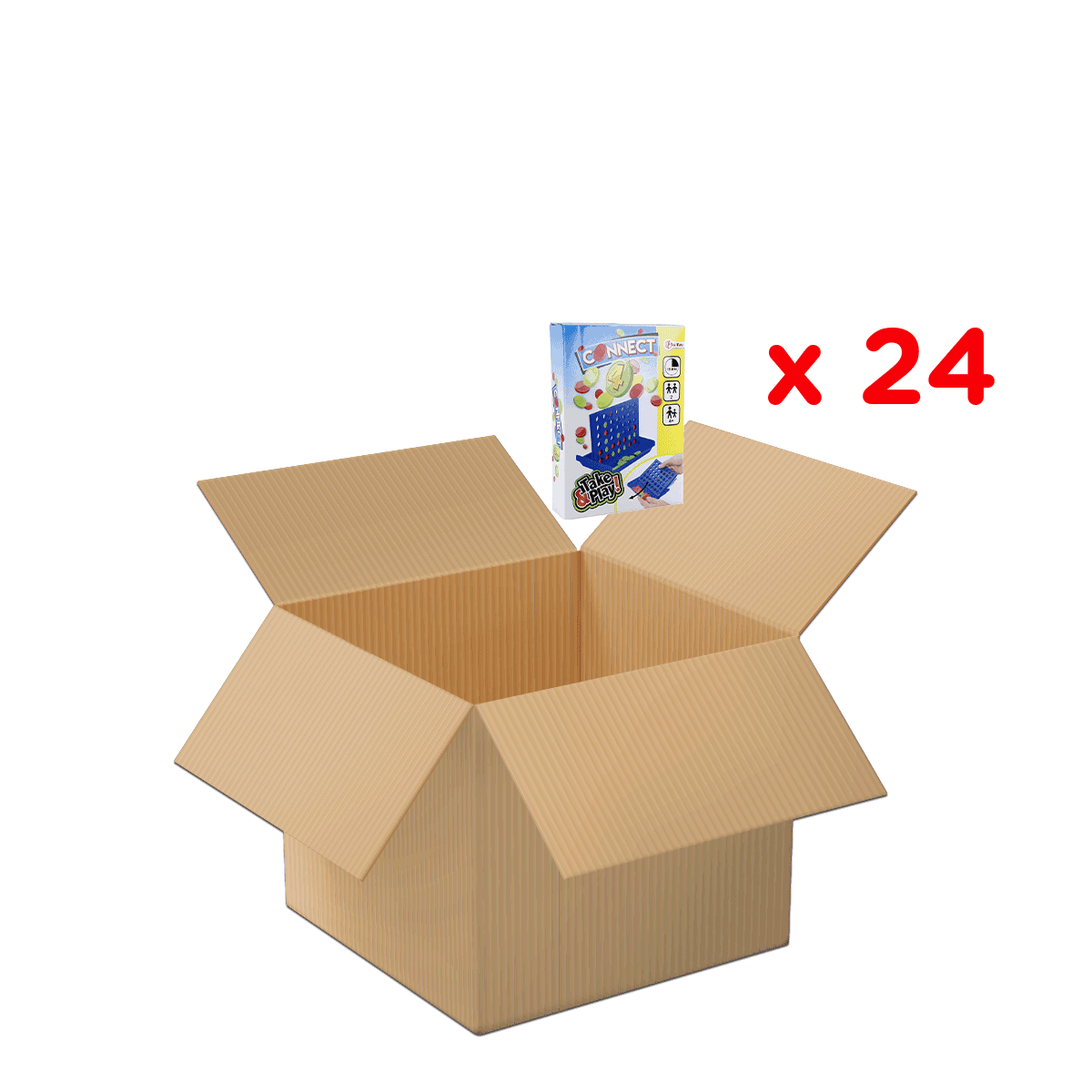 Kartonbox, offene Box, Versandbox, Auspacken, Set, Kartonschachtel, Kartonbox, Kartonverpackung, ausgepackt, x24, kartonbox, spielzeug, verpackung, box, satz-24