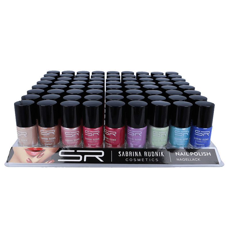 Nagellack, Nail Polish, Set, Farben, SPRN, Nagellack, Nail Polish, Farbpalette, Fläschchen, Display, Nagellack, Nail Polish, Set, Farbvielfalt, SR Cosmetics