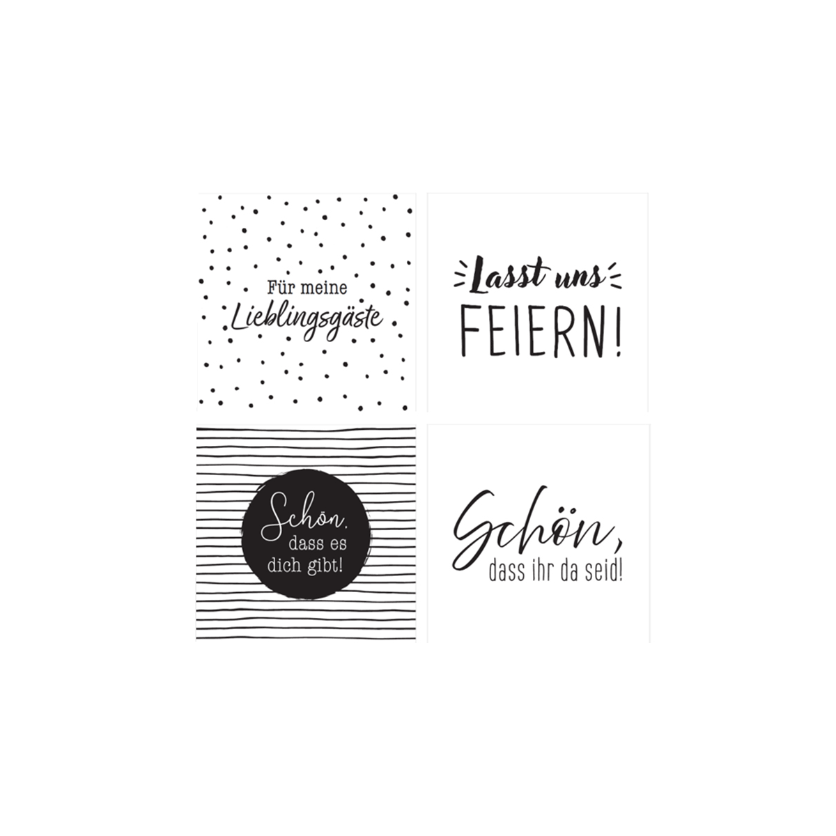 Grußkarten, Spruchkarten, Weißes Design, Schwarz-Weiß, Kollektion, Grußkarte, Spruchkarte, Dekor, Kollektion, Kartenmotiv, Grußkarten, Spruchkarten, schwarz-weiß, Kartenmotiv, Feier