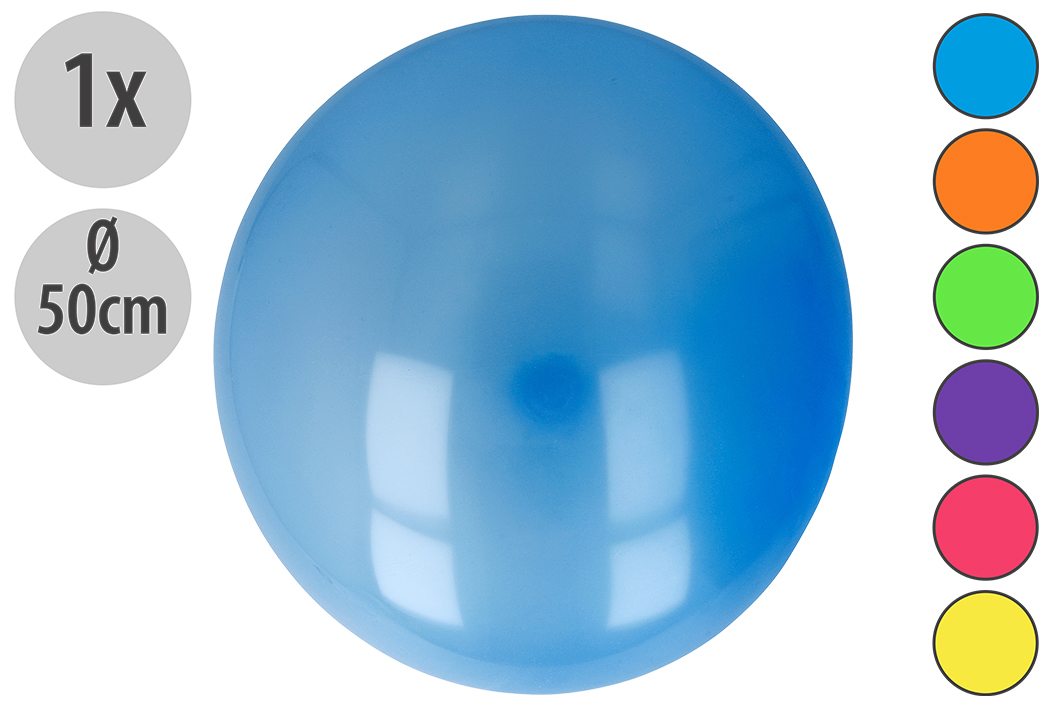 Ball, Plastikball, blau, 50 cm, Durchmesser, Ball, Plastik, Blau, 50cm, Durchmesser, ball, sphere, blue, inflatable, 50cm