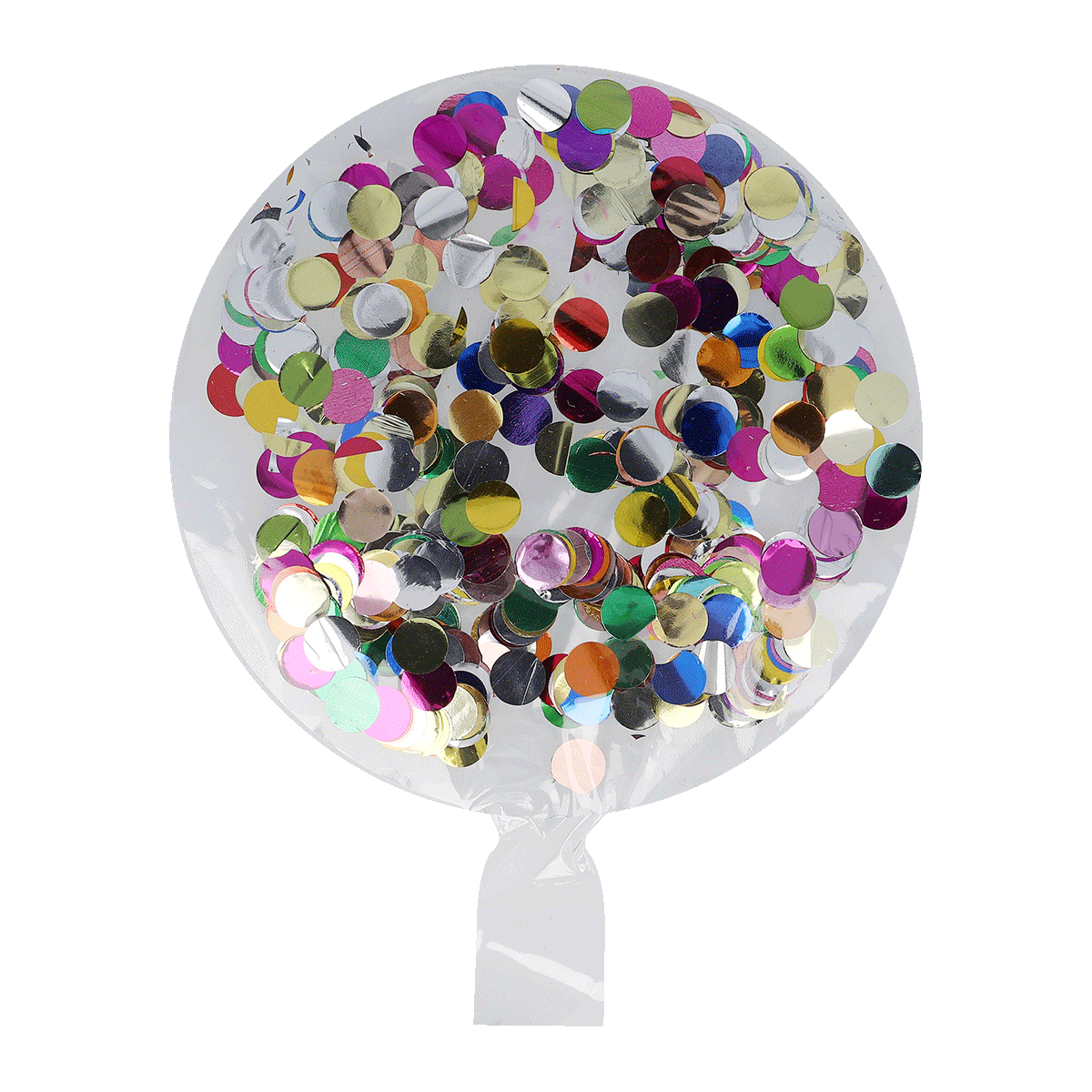 Konfetti, Luftballon, Pompom, Farbkonfetti, Partydekoration, Balloon, Konfetti, Rund, Ballon mit Konfetti, Party-Dekoration, Luftballon, Konfetti, Konfettiballon, Partydekoration, Anlassdeko