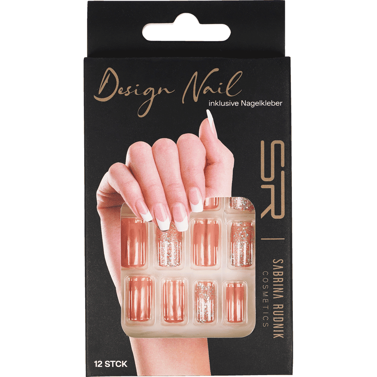 Nagelkleber, Nagelstudio, Design-Nägel, Nail-Set, Kunstnagel, nagellack, maniküre, nail-art, glitzer, rose-gold, nagelkleber, design-nagel, künstliche-nägel, nagellack-sets, nail-art