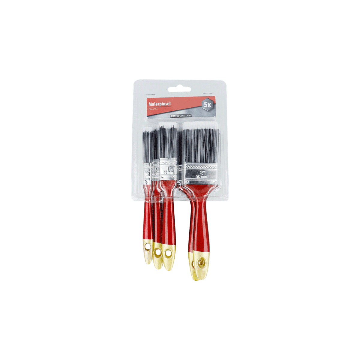 Pinselset, Malpinsel, Nasspinsel, Kunstpinsel, Holzgriff, Pinselset, Malpinsel, Lasurpinsel, 25 mm Pinsel, 50 mm Pinsel, Pinselset, Malerpinsel, Kunsterpinsel, Holzgriff, 50 mm Breite