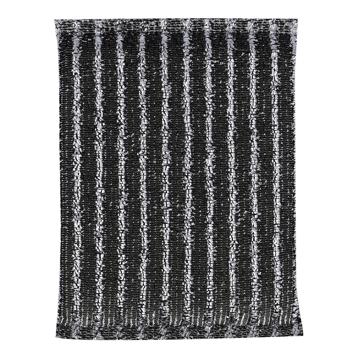 teppich, flächenteppich, metallic, streifen, gewebt, Teppich, Kunstfaser, gestreift, schwarz-grau, texturiert, teppich, gestreift, schwarz, silber, muster