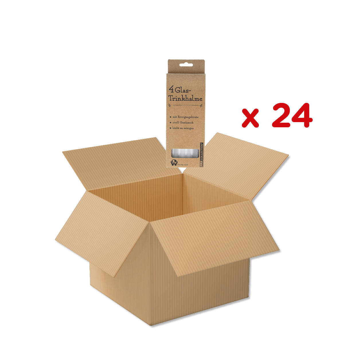 Kartonbox, Umzugskarton, Open Box, Kartonverpackung, 24 Stück Imaged, Kartonbox, Umzugskarton, Lagerkarton, Faltbox, 24 Stück, Kartonbox, offenes Karton, Versandkarton, Packung, 24 Stück