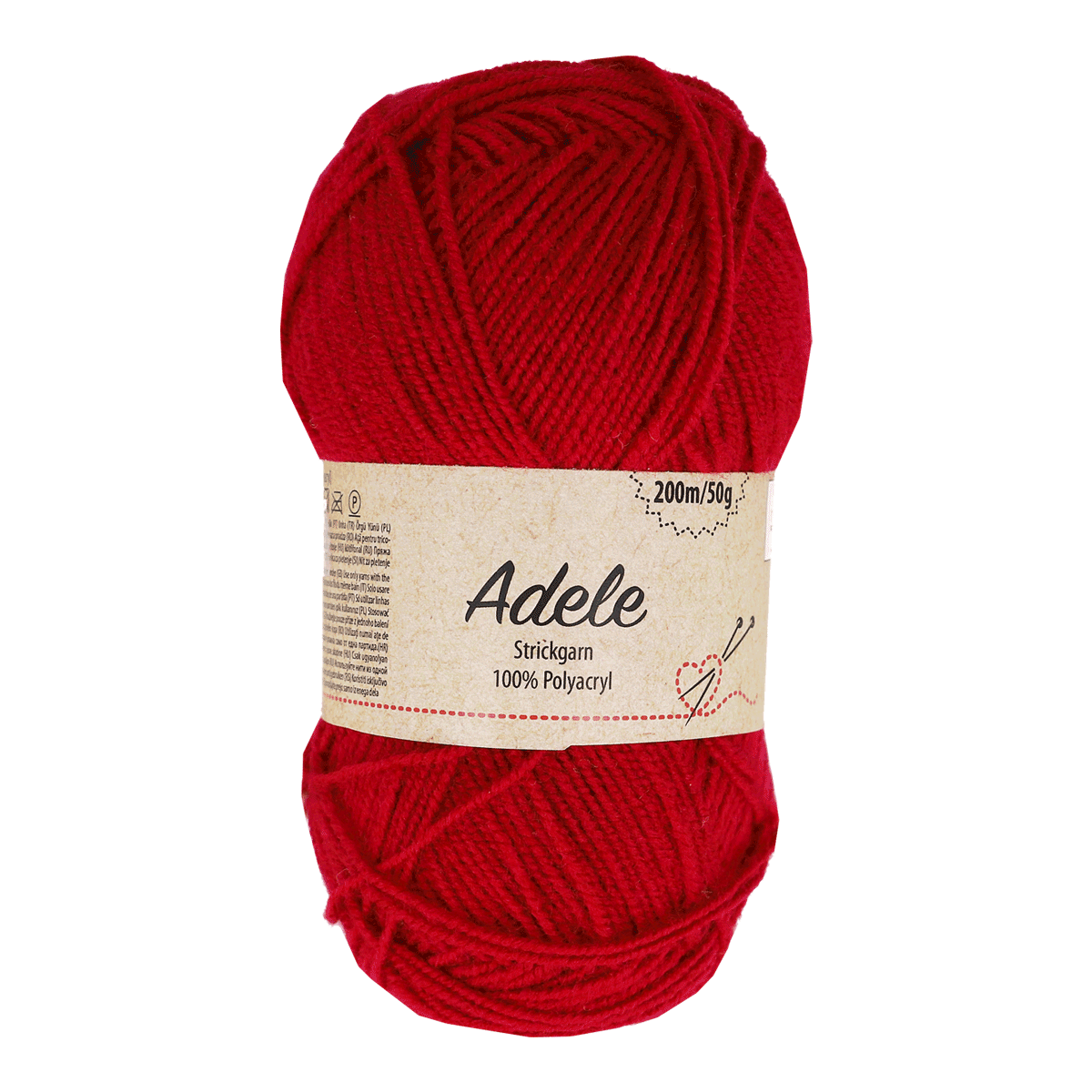 Wolle, Strickgarn, 100% Polyester, roter Farbton, Knäuel, Wolle, Strickgarn, 100% Polyacryl, Rot, Kartongband, Wolle, Strickgarn, Rot, 100% Polyacryl, Skeins/Knäuel