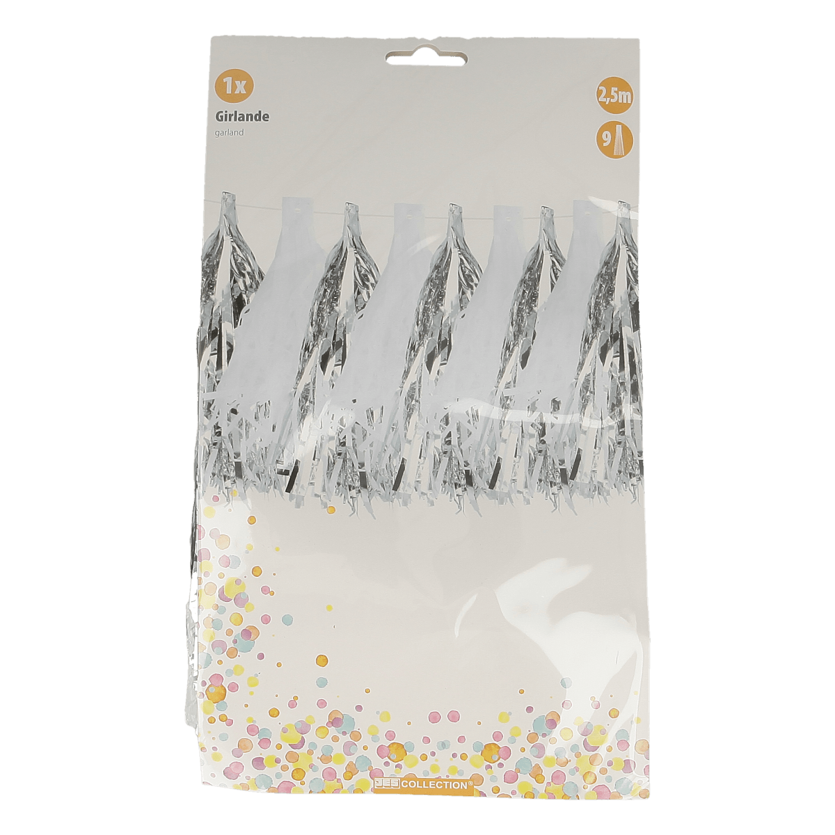 Girlande, Wimpelkette, Party-Dekoration, Kleider-Party, Konfetti-Motiv, girlande, deko-girlande, bunt, konfetti, hängedeko, Girlande, Alufolie-Girlande, Konfetti-Dekoration, Party-Girlande, Luftschlangen-Set