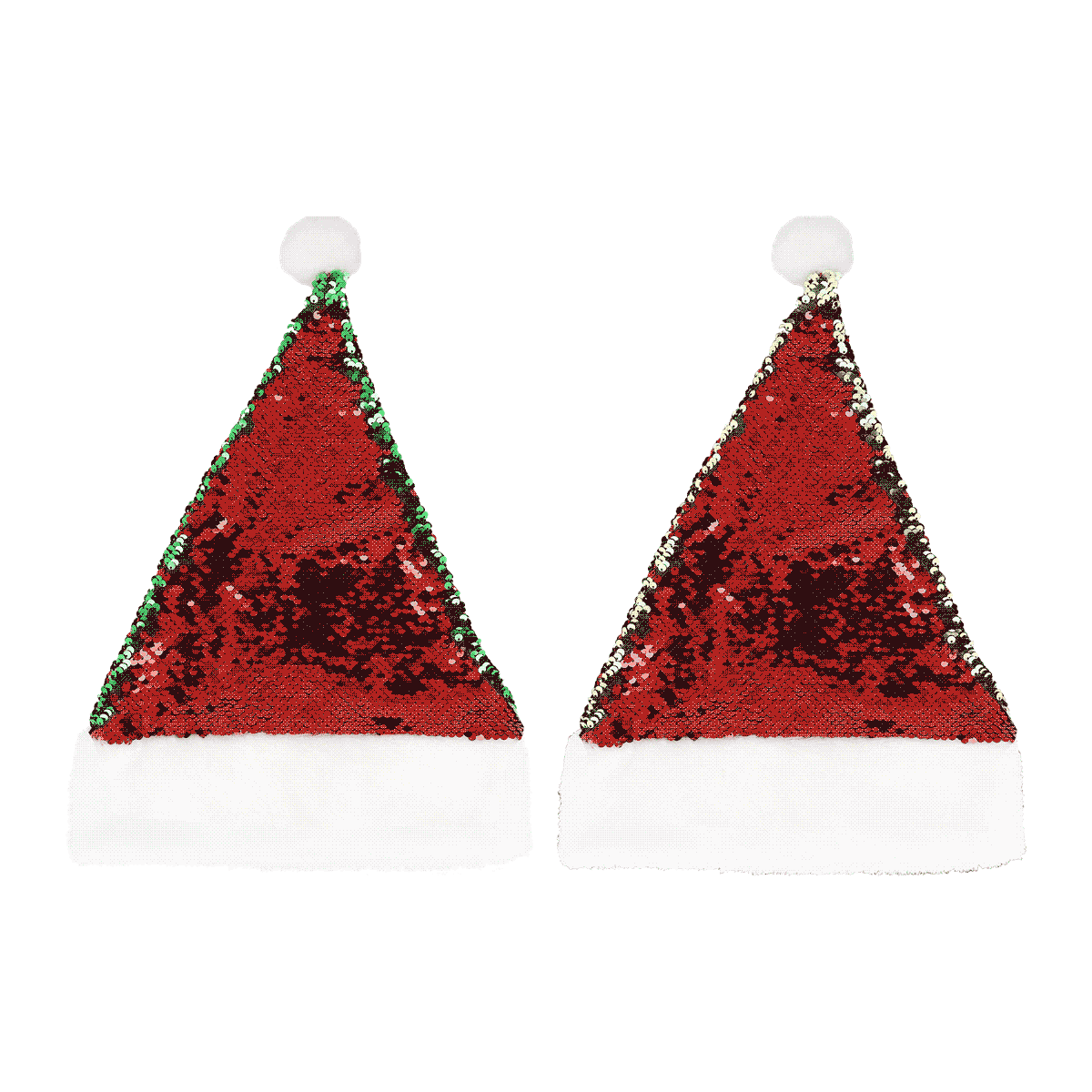 Santa-Hut, Leder Sequins?