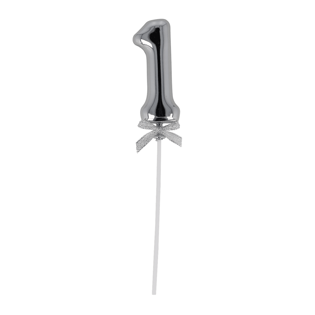 Zahl, Luftballonzahl, 1er, Deko, Kerzennummer, zahlenballon, nummer-1, deko-stab, silber, ballon-stab, #1, nummer, foil?