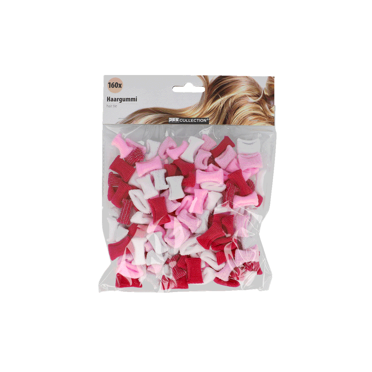 Haarwickel, Haarzopf, Haar-Accessoire, Haarbänder, Haargummi, Haarverlängerung, Haarsträhnen, Gummis, Zubehör, Verpackung, Haar-Absatz, Haarteil, Haarquappen, Haargummi, Paket