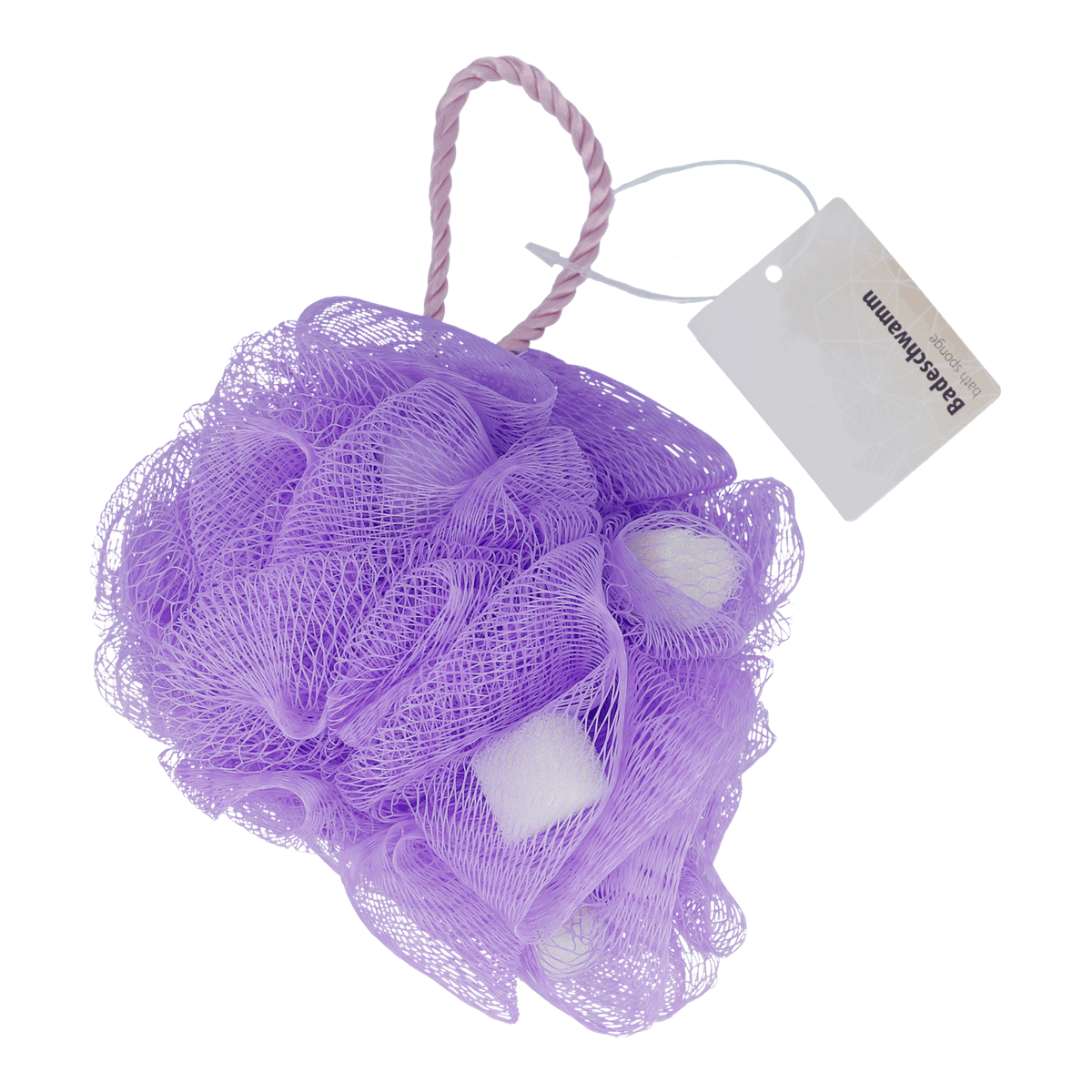 Duschsack, Badeschwamm, Luffa-Waschsack, Waschsack Netz, Violetter Badekorb, Bade-Pouf, Schwammball, Netz-Schwamm, Lila Badzubehör, Dusch-Pouf, Waschlappen, Seife-Schirm, Badeschwamm, Netzschwamm, Lavendel-Look