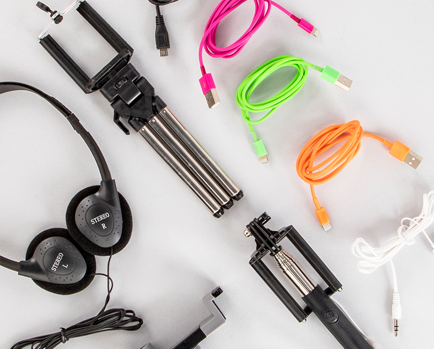 Kabel, Kopfhörer, Selfie-Stick, USB, Ladekabel