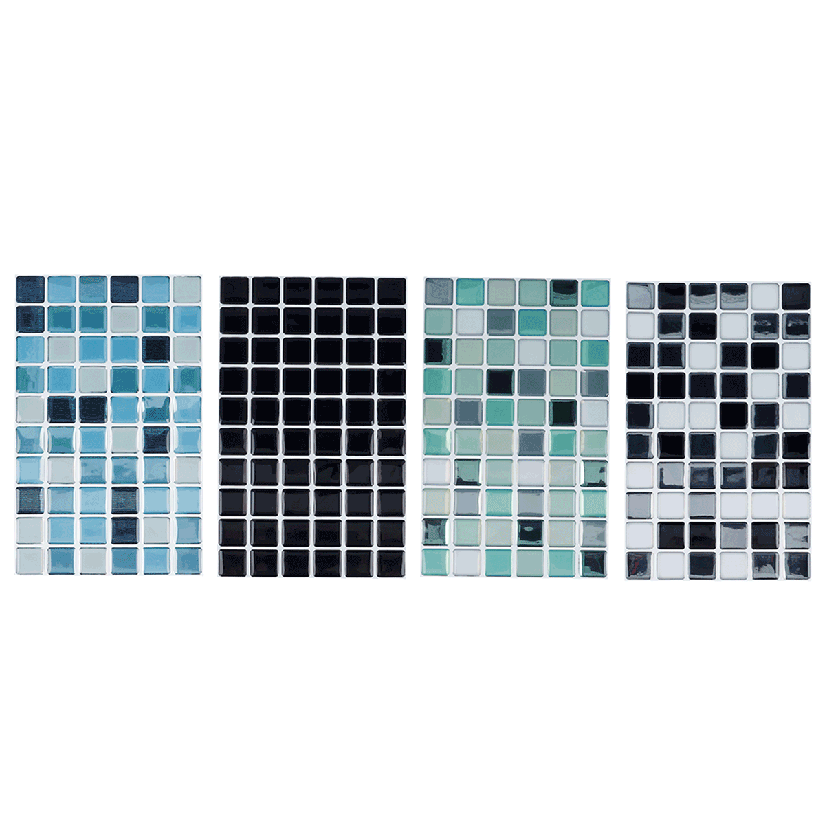 Mosaikfliesen, Fliesenmuster, Kachel, Quadrate, Buntes Muster, Mosaikfliesen, Glasfliesen, Blaue Fliesen, Fliesenset, Musterfliesen, Mosaik, Fliesen, Fliesenpaneel, Glasfliese, Musterfliese