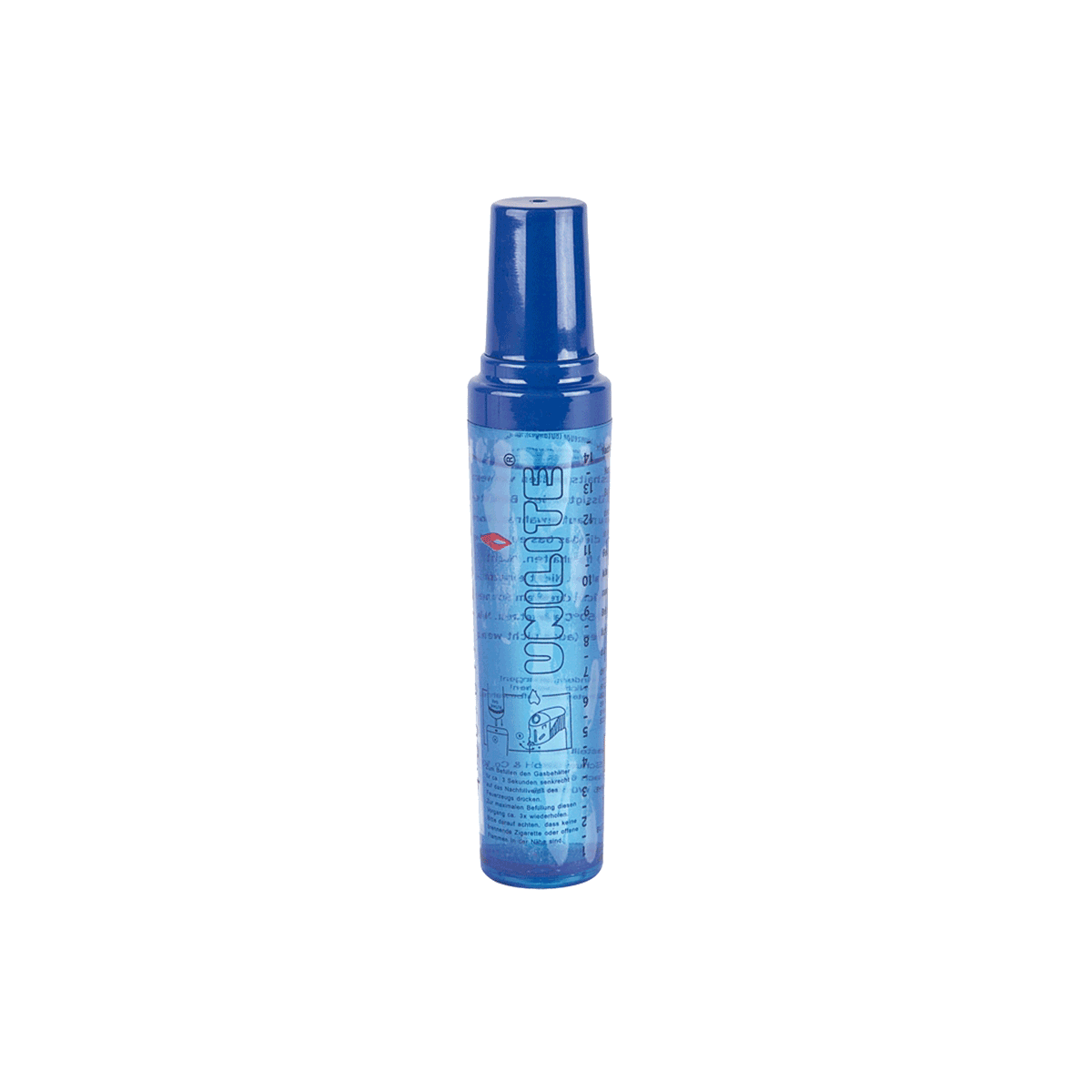 ugl, Flasche, Kleber, blau, Stift, Klarstift, Korrekturfläschchen, Augenstift, Klarspitze, Blau, Flasche, Blau, Klarer Inhalt?, Schutzkappe, Markierung?