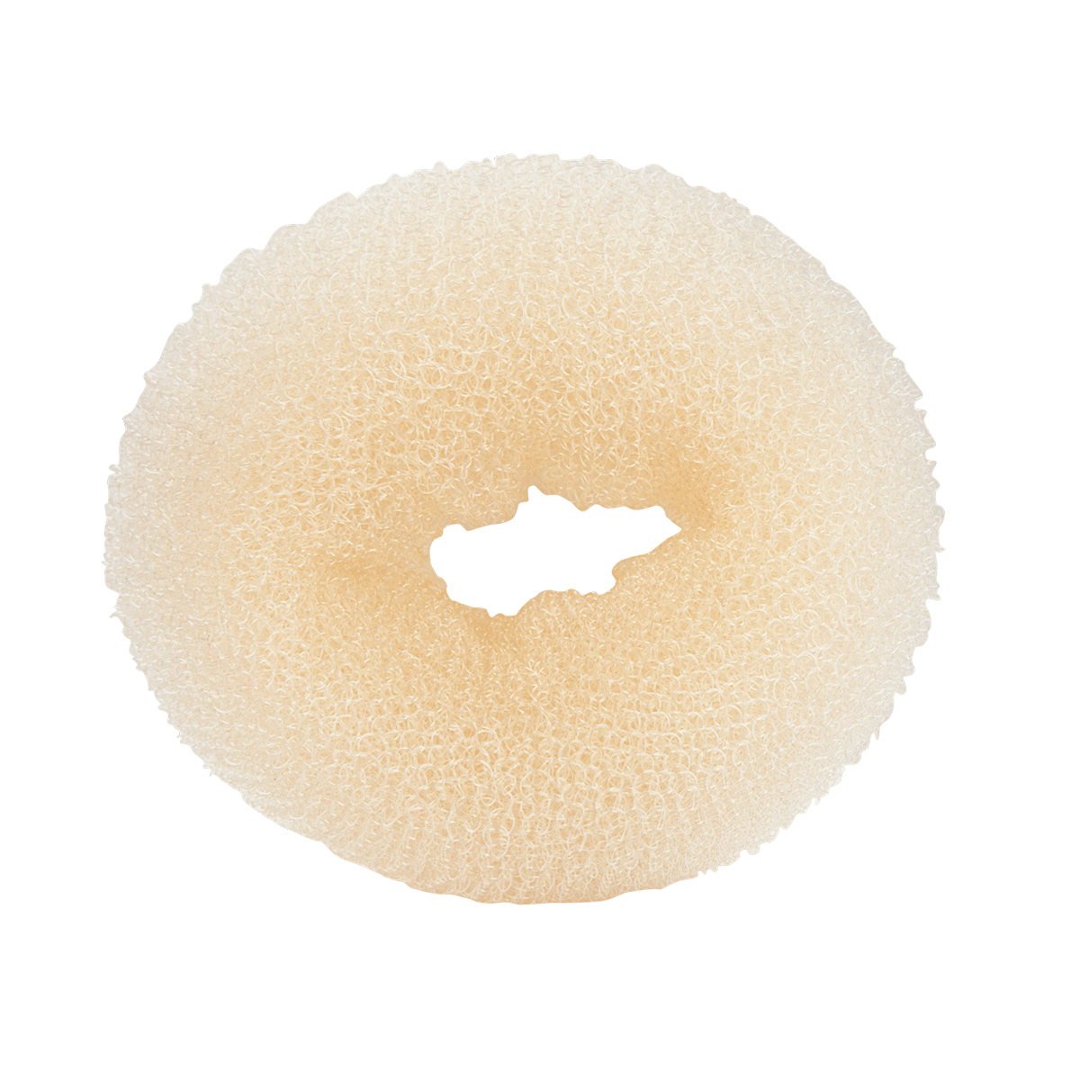 schwamm, kuchenform, auflage, ringförmig, peeling, Haargummi, Schleife?, Ringförmiges Band, Schwammähnlicher Ring, Beutelring, donut, ring, beige, sonnig, Hefe-Snack