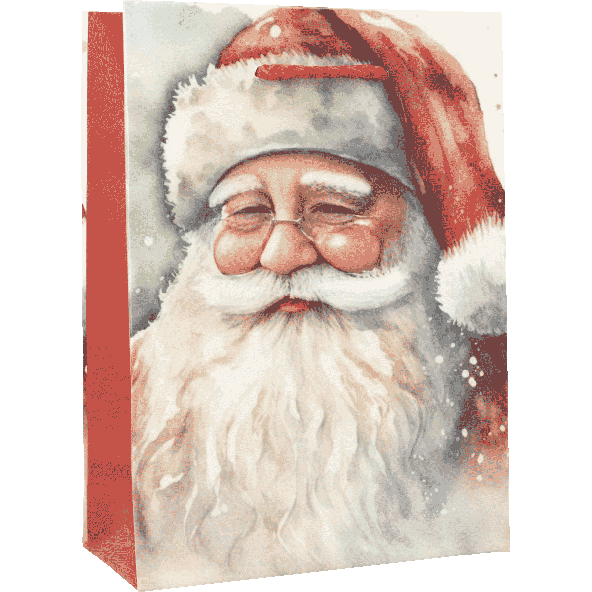 Weihnachtsmann, Santa Claus, Geschenkverpackung, Weihnachtspaket, Rot/Weiß