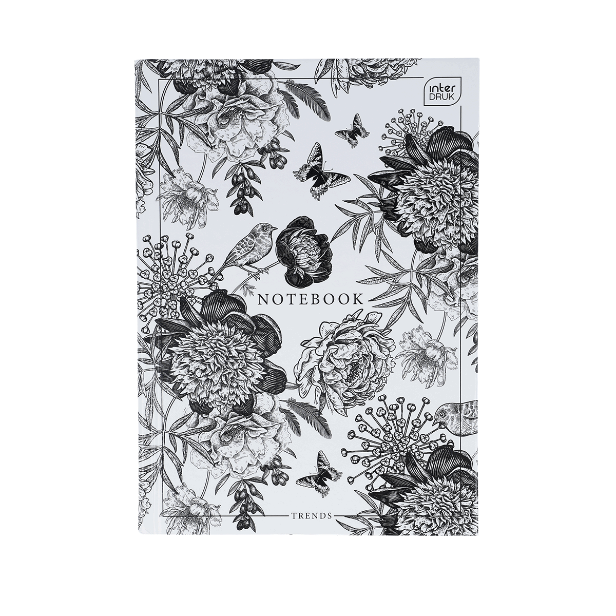 notebook, Blumenmuster, Muster, Schmetterlinge, Linien, Notebook, Blumenmuster, Muster, Notizheft, Pausenblock, Notizbuch, Floral, blau, blumenmuster, Kleines Format