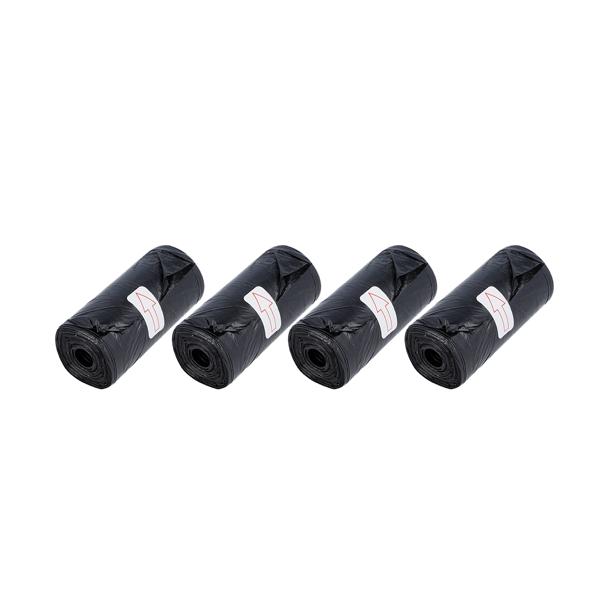 Abfallbeutel, Müllsack, Beutel, Rollen, schwarz, Müllbeutel, Schwarze Müllsäcke, Rollen, Plastiktüte, Abfallsäcke, Plastikfolie, Abdeckfolie, Rollenbau, Schwarz, Tragegrifflose Folie