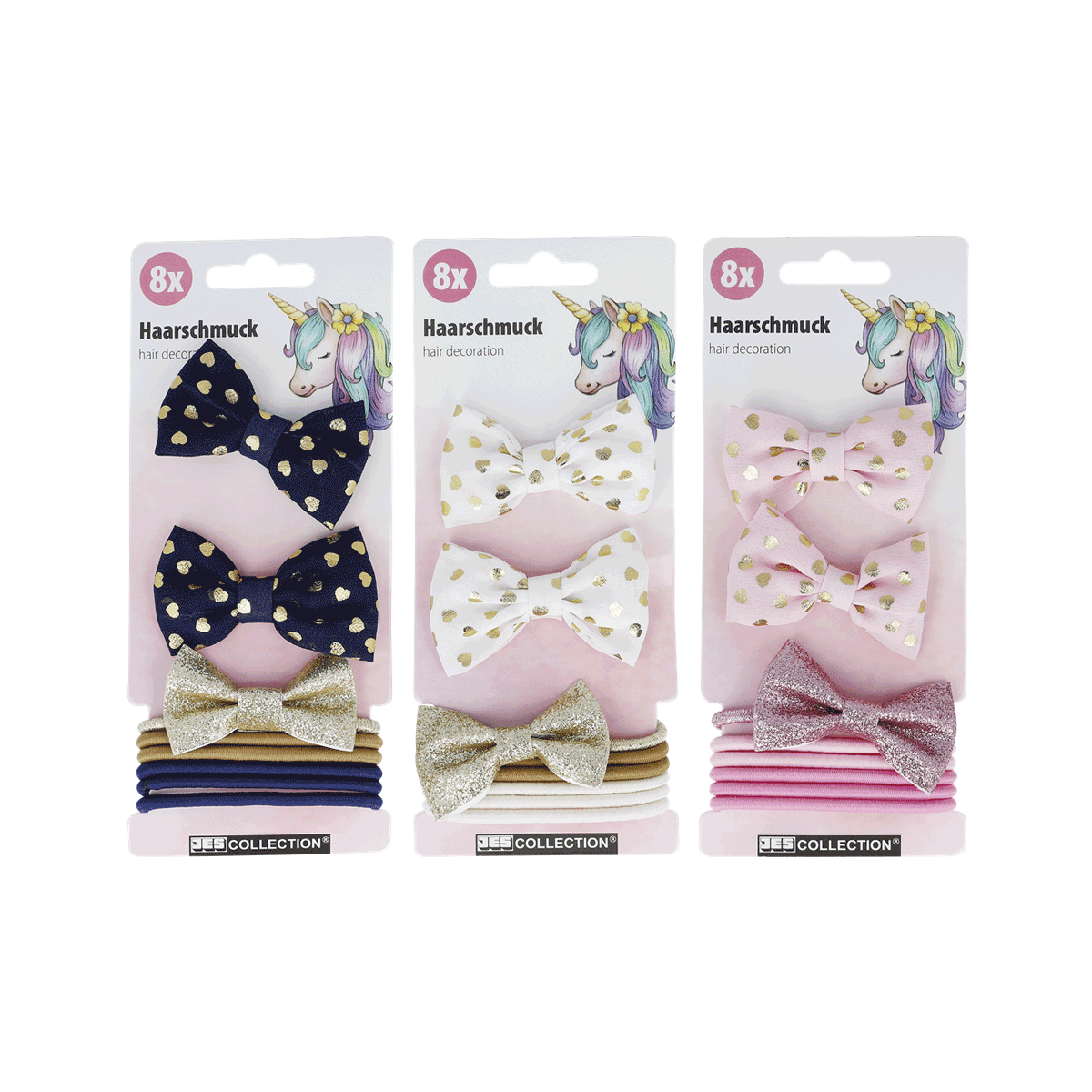 Haarschmuck, Schleife, Haaraccessoire, Glitzer, Set, Haarspange, Glitzer, Punktemuster, Spitzbogen, Haarschmuck, Haarreif, Haarspange, Schachtel Haardeko, Glitzerband, Haar-Accessoires