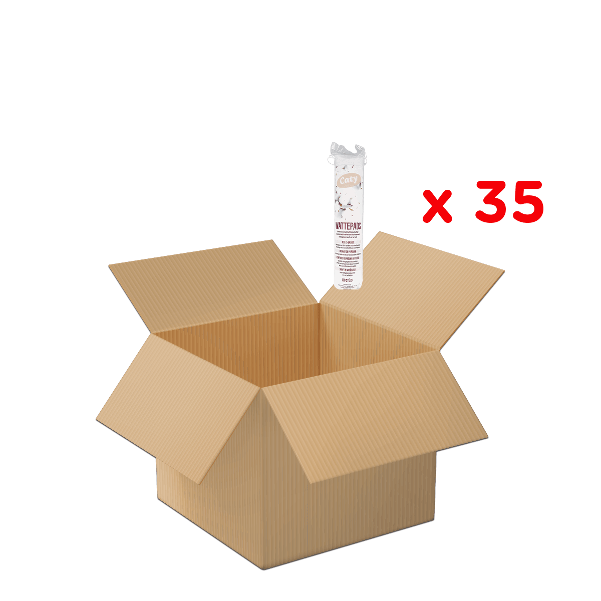 Kartonbox, Offen, Leer | Box, Verpackung, Kartonstehende Verpackung, Kartonbox, Offenes Kartonpaket, Wellenkarton, Versandkarton, Set von 35, Kartonschachtel, Offene Box, Umzugskarton, Kartonverpackung, 35 Stück