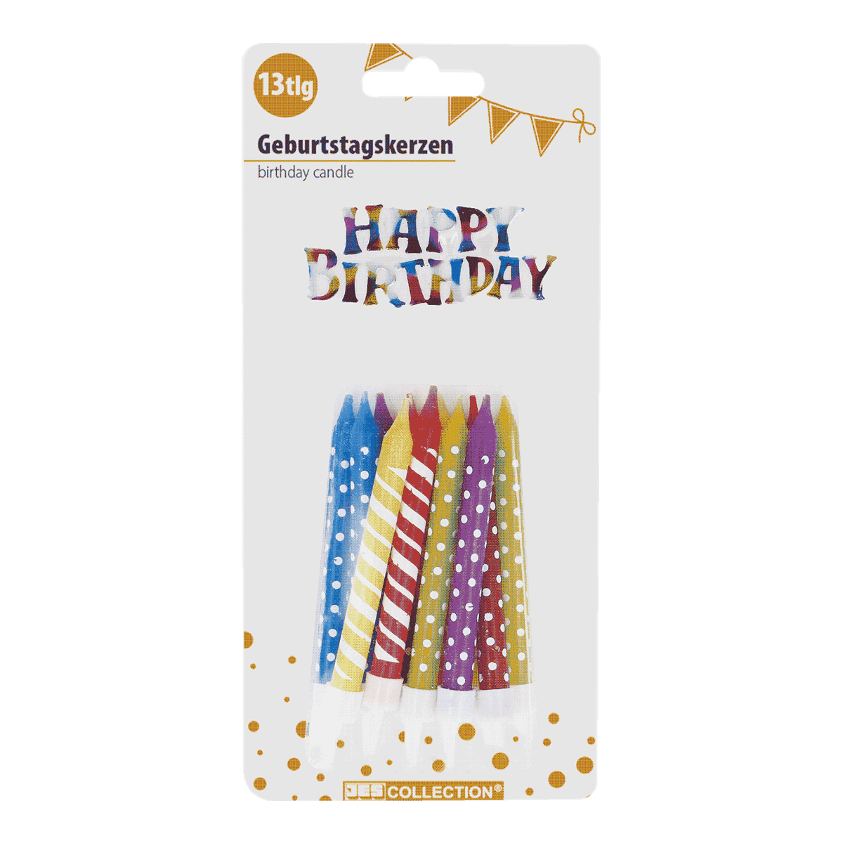 Geburtstagskerzen, Partykerzen, Punkteklebend?, bunte Kerzen, gestreifte Kerzen, Geburtstagskerzen, Bunte Kerzen, Polka-Dots Muster, Gestreifte Kerzen, Party-Kerzen
