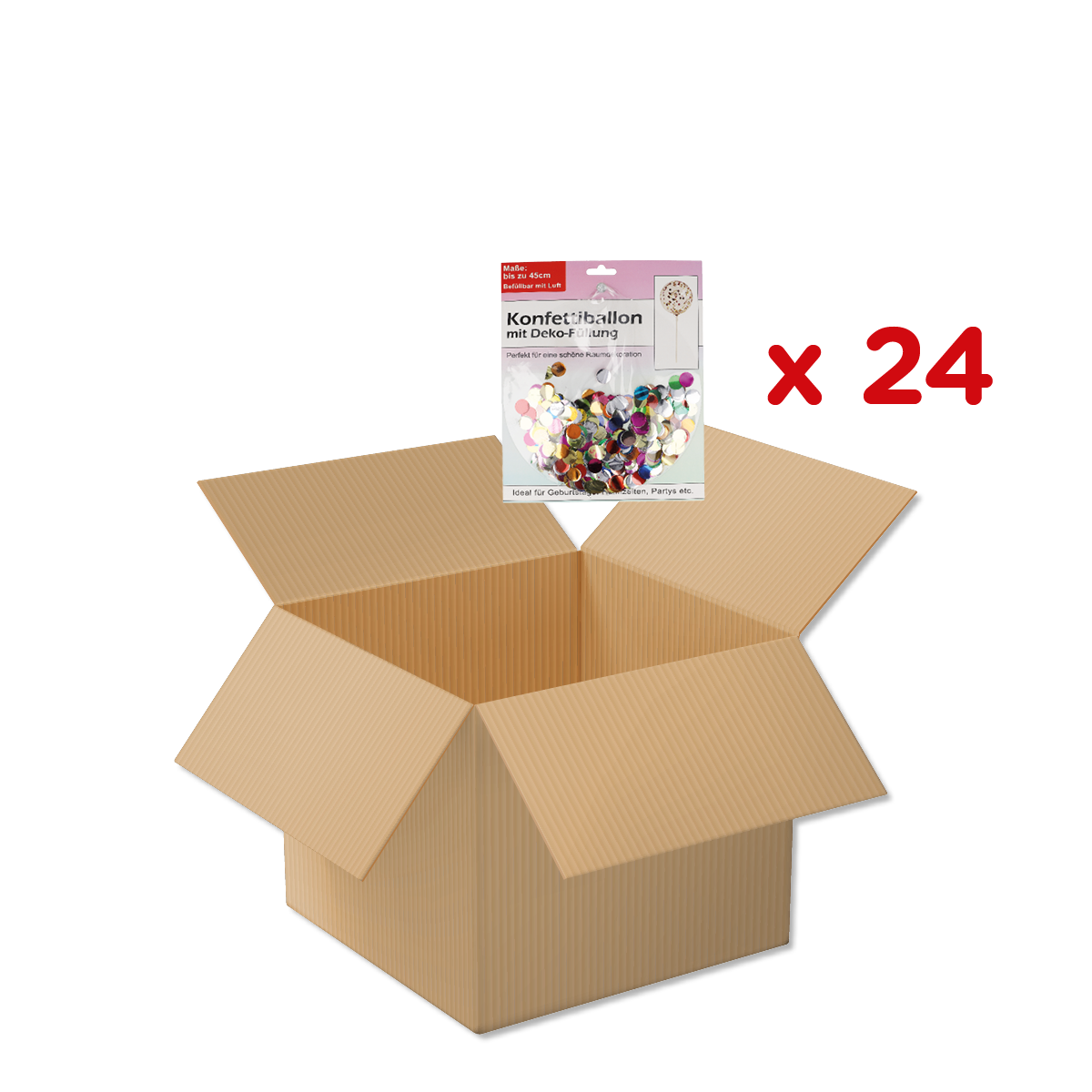 konfettibon, konfetti, deko, ballon, geschenkbox, Konfetti, Ballon-Konfetti, Verpackung, Geschenkverpackung, Kartonbox, Konfetti, Ballon, Dekoration, Geschenkset, Karton