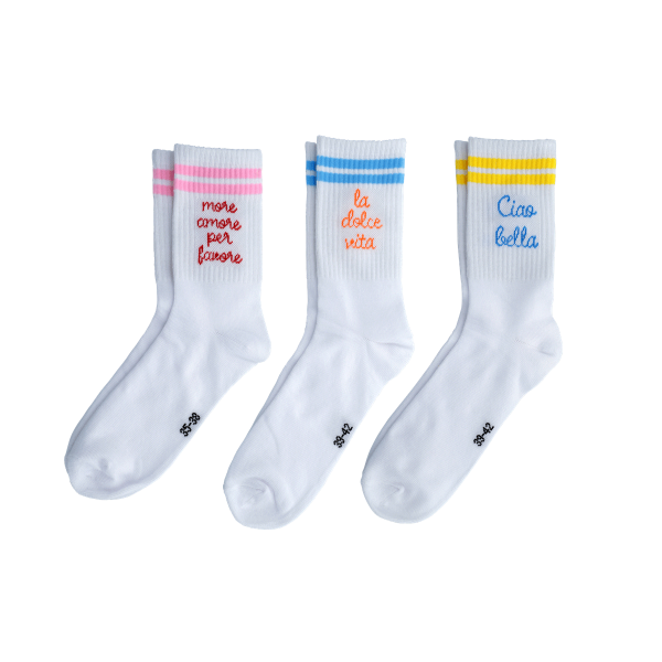 1 Paar Crew Socken
