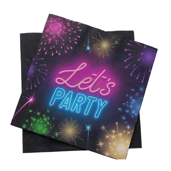 20er Servietten Let&#039;s Party