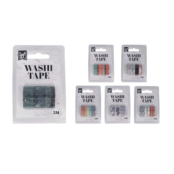 24 x Washi Tape (24 Teile)