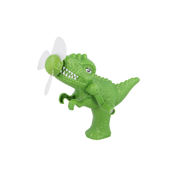 Handventilator Dinosaurier mit Kurbel