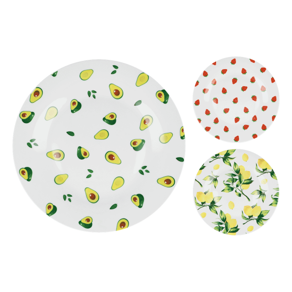 Teller FRUITS Ø19 cm
