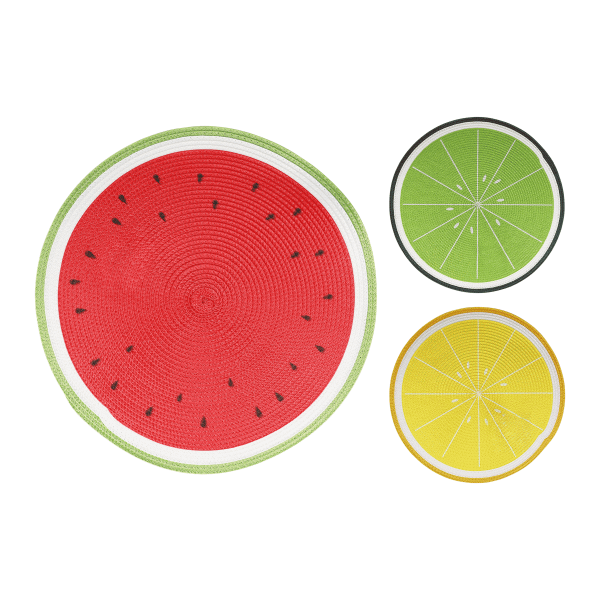 Platzmatte Früchte Ø38 cm