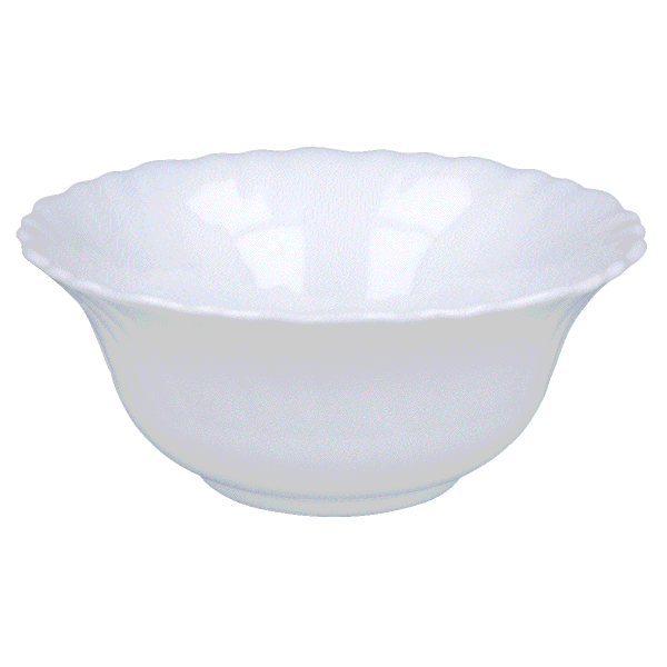 Weiße Schale OPAL Ø12,5 cm