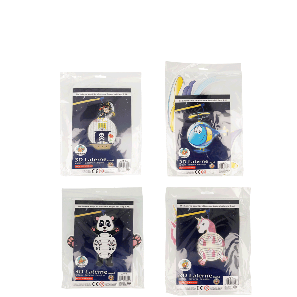 24 x Kinder-Laterne 3D