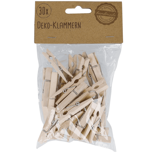 24 x 30er Bastelklammern (720 Stück)