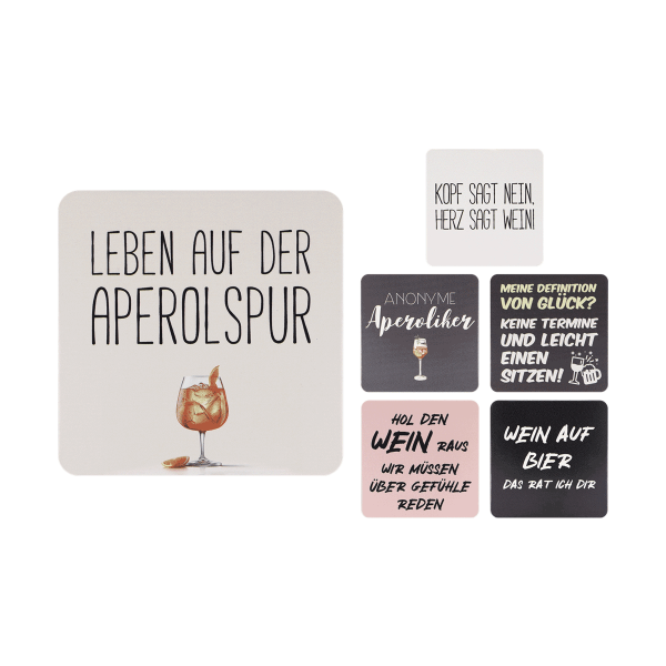 12er Bierdeckel Untersetzter-Memory
