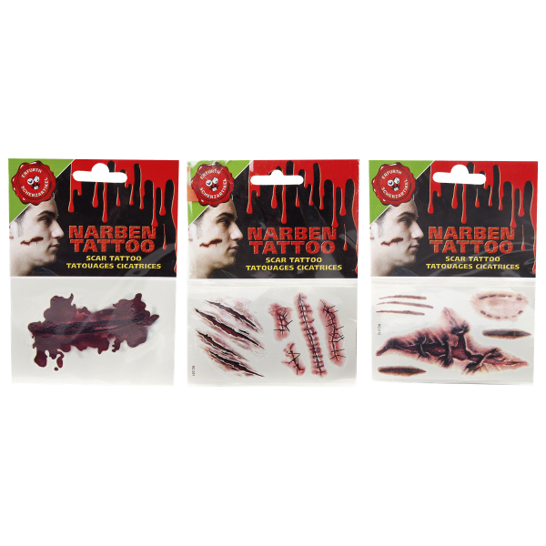 24 x Tattoosticker (24 Stück)