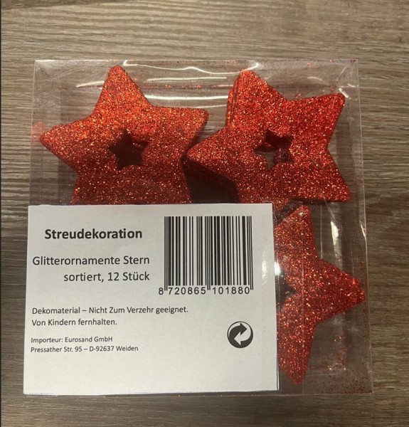 30 x Streudeko Set à 12 Teile (360 Teile)